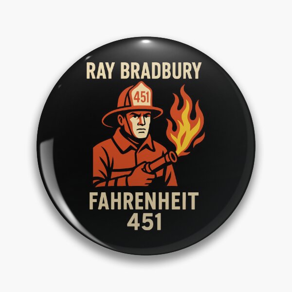 Item preview, Farenheit 451 - Ray Bradbury designed and sold by storelibertys.