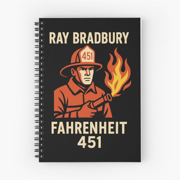 Item preview, Farenheit 451 - Ray Bradbury designed and sold by storelibertys.