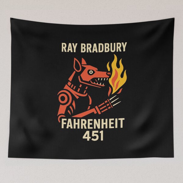 Item preview, Farenheit 451 - Ray Bradbury designed and sold by storelibertys.