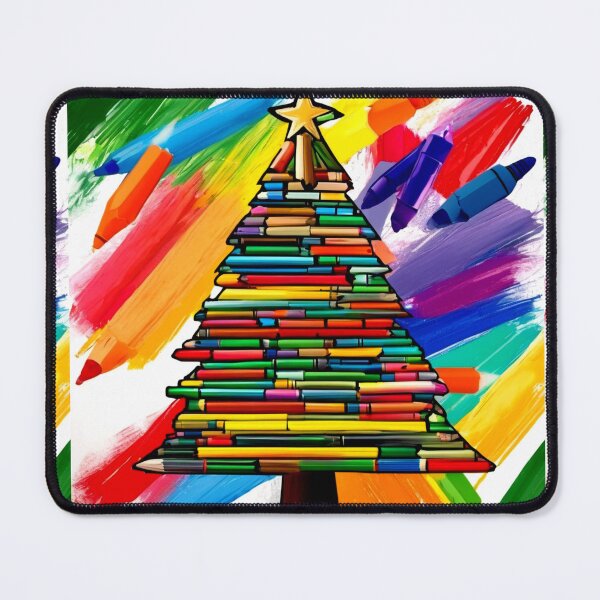 Item preview, Crayon Magic of Christmas Trees. designed and sold by Zofia Sosnecka.
