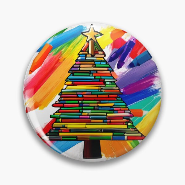 Item preview, Crayon Magic of Christmas Trees. designed and sold by Zofia Sosnecka.
