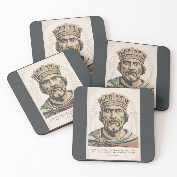 Item preview, Charlemagne Quote Franks Illustration Vintage designed and sold by KrisSidDesigns.