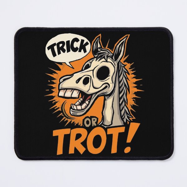 Artikelvorschau, Trick Or Trot, Halloween-Reiten, Pferdeliebhaber, Reiter entworfen und verkauft von YvkafromPoland.