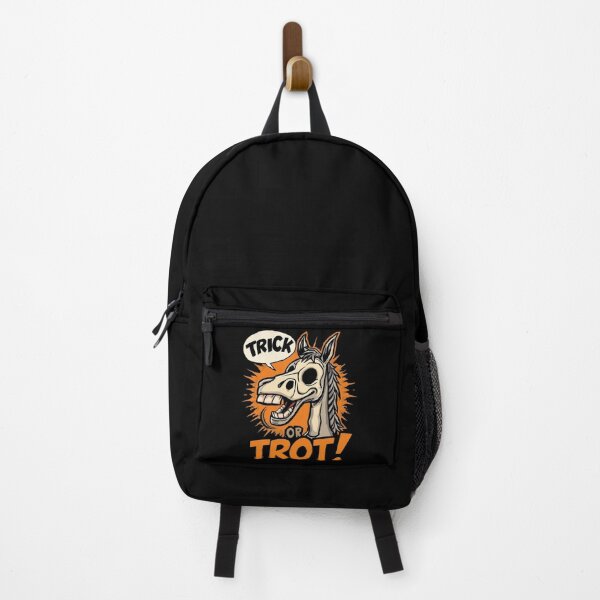 Item preview, Trick Or Trot, halloween horse riding, horse lover, equestrian designed and sold by YvkafromPoland.
