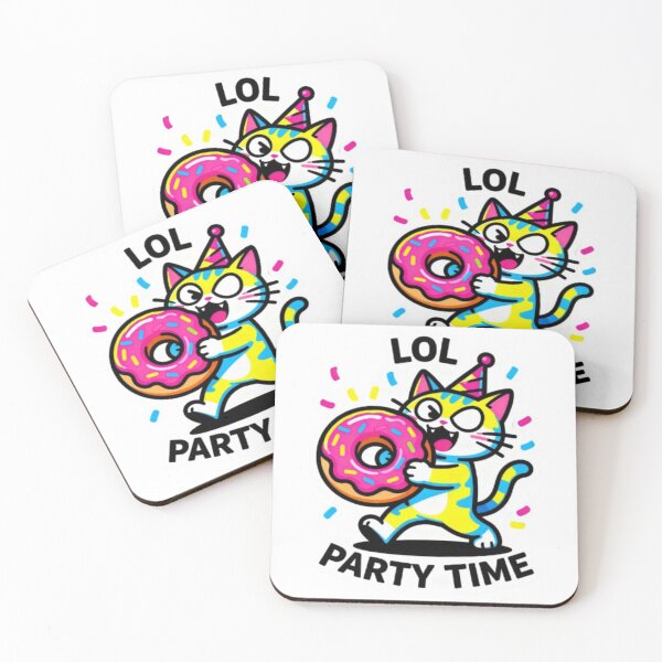 Item preview, Kawaii Cat – Cute Cartoon Kitty Sticker designed and sold by Ditstyle.
