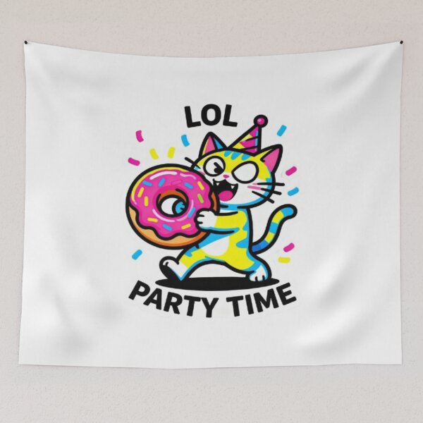 Item preview, Kawaii Cat – Cute Cartoon Kitty Sticker designed and sold by Ditstyle.