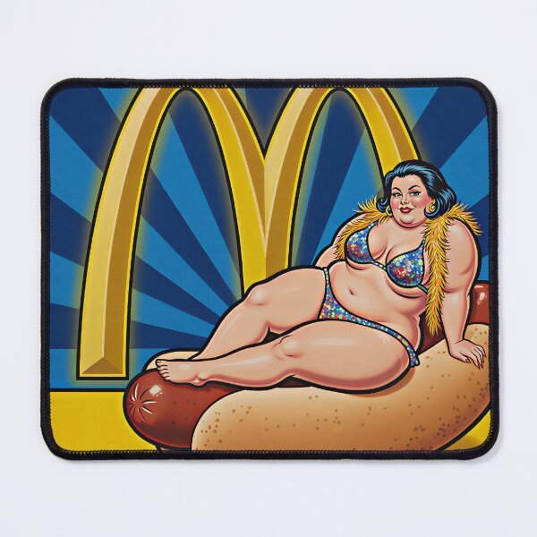 Item preview, McDonald's Woman designed and sold by DOXYBLUE.
