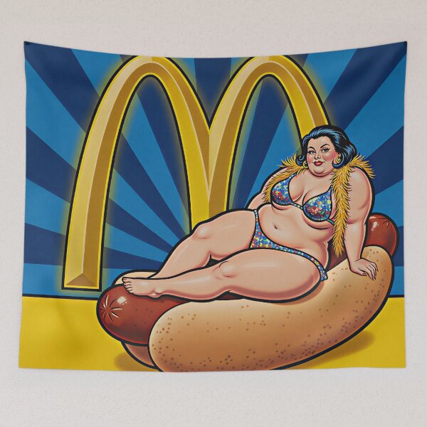Item preview, McDonald's Woman designed and sold by DOXYBLUE.
