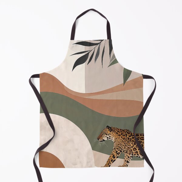 Item preview, jaguar and Landscape in Earth Tones designed and sold by Izabelita.