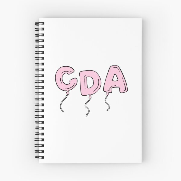 Item preview, Communicative Disorders Assistant CDA Balloon Letters Pink designed and sold by Stickers By Adri.