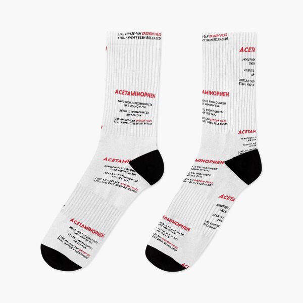 Item preview, Acetaminophen & Epstein Files | Tylenol & Epstein Meme designed and sold by SabbaticalSteve.