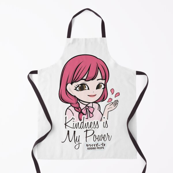 Item preview, Peaceful Kawaii "Kindness is My Power" Design – Soft Girl Aesthetic & Positive Mindfulness Art designed and sold by P-L-Sardines.