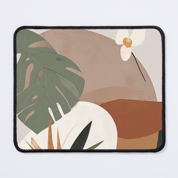 Item preview, tropical leaves and flowers designed and sold by Izabelita.