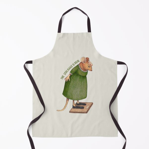 Item preview, Weight Loss Struggle is Real, with Mouse on Scale designed and sold by JoyfulWhimsy.