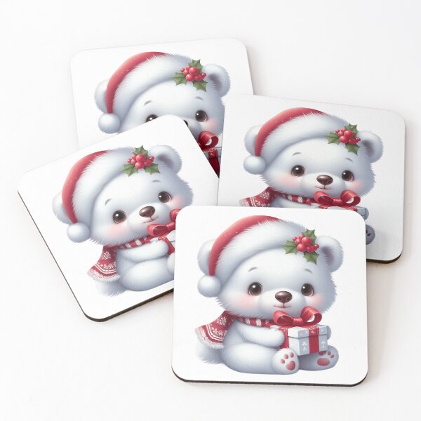 Item preview, Christmas polar bear designed and sold by JonysCreativeDesigns.