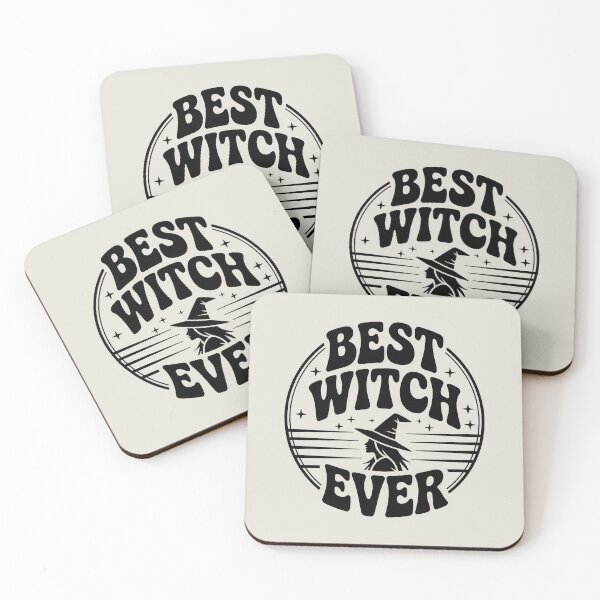 Item preview, Best Witch Ever – Retro Halloween Witch Design designed and sold by Jollys-ArtShop.