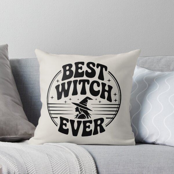 Item preview, Best Witch Ever – Retro Halloween Witch Design designed and sold by Jollys-ArtShop.