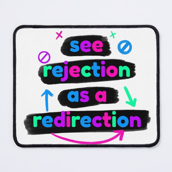 Item preview, See rejection as a redirection  designed and sold by Script & Scribble .