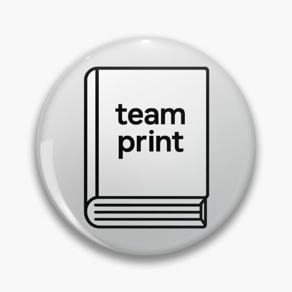 Item preview, Only printed books are true books designed and sold by SissiTer-Art.