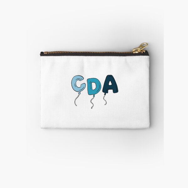 Item preview, Communicative Disorders Assistant CDA Balloon Letters Blue Gradient designed and sold by Stickers By Adri.