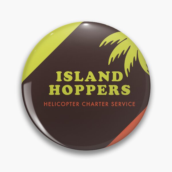 Item preview, Island Hoppers - Helicopter Charter Service | Magnum P.I. designed and sold by StayRetro1980.