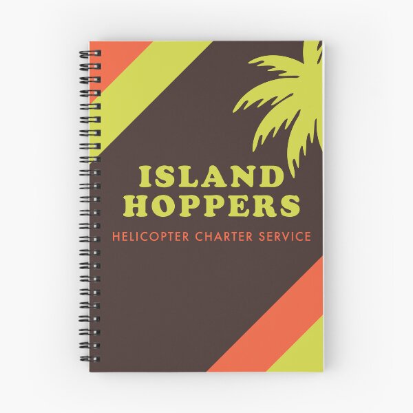 Item preview, Island Hoppers - Helicopter Charter Service | Magnum P.I. designed and sold by StayRetro1980.