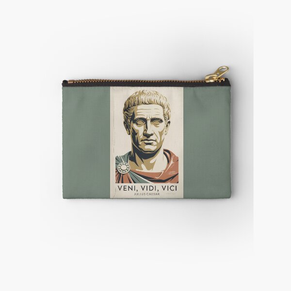 Item preview, Julius Caesar Quote Roman Empire Illustration Vintage designed and sold by KrisSidDesigns.