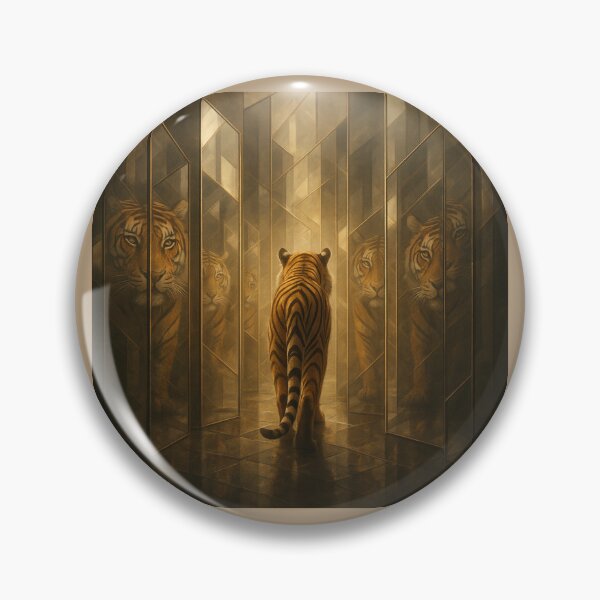 Item preview, Reflections of the Wild (Tiger) designed and sold by GeoWild Designs.