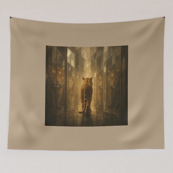 Item preview, Reflections of the Wild (Tiger) designed and sold by GeoWild Designs.