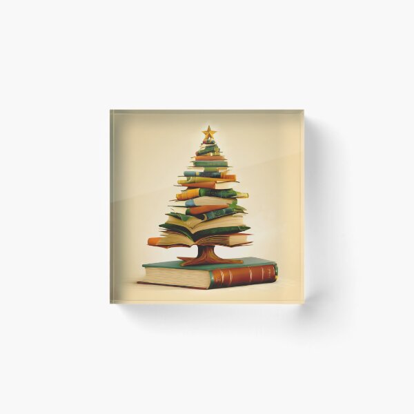 Item preview, A Bookish Christmas Tree for Bookworms. designed and sold by Zofia Sosnecka.