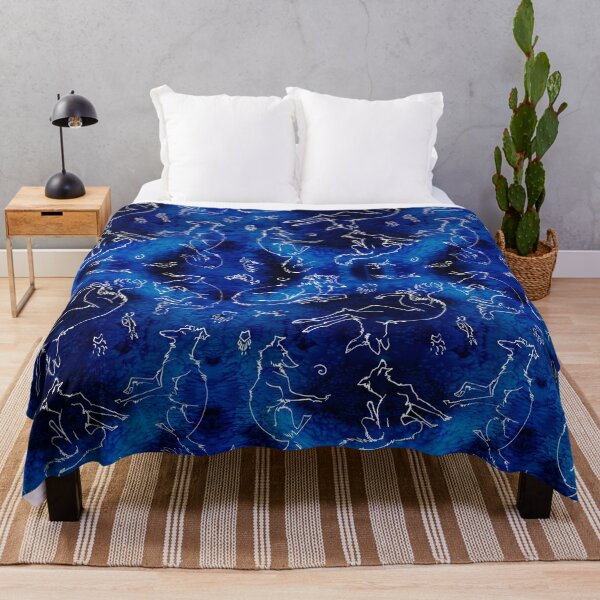 Noodle Doodles - Starry Sky Varient Throw Blanket