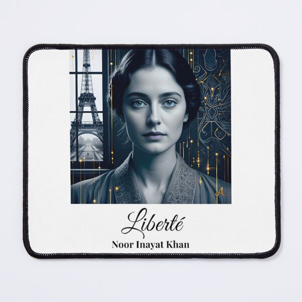 Item preview, Noor Inayat Khan: Spy Princess | "Liberté" Design designed and sold by imprAsiones.