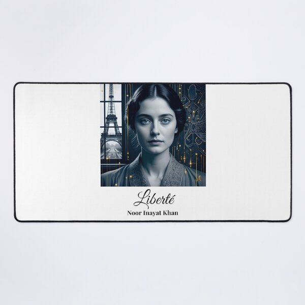 Item preview, Noor Inayat Khan: Spy Princess | "Liberté" Design designed and sold by imprAsiones.