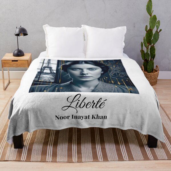 Item preview, Noor Inayat Khan: Spy Princess | "Liberté" Design designed and sold by imprAsiones.