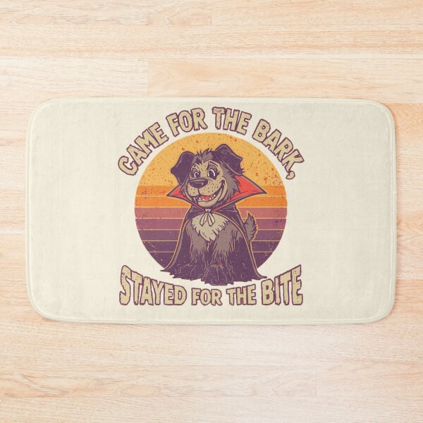 Item preview, Came for the Bark, Stayed for the Bite – Funny Halloween Dog Design designed and sold by Design Delinquent.