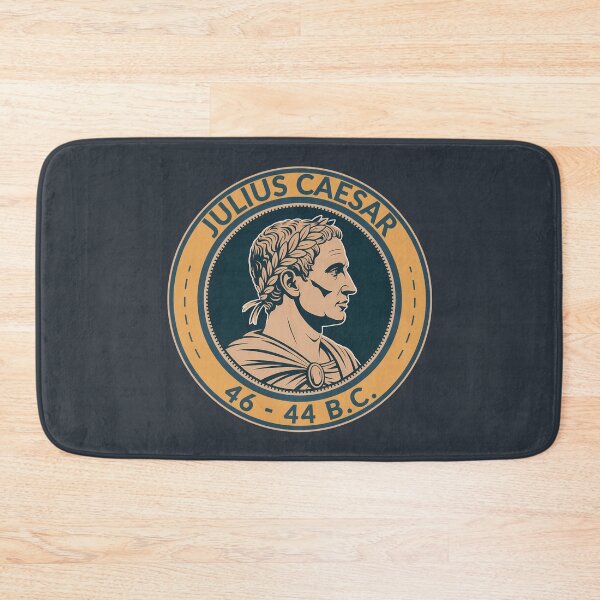 Item preview, Julius Caesar Roman Empire Illustration Badge designed and sold by KrisSidDesigns.