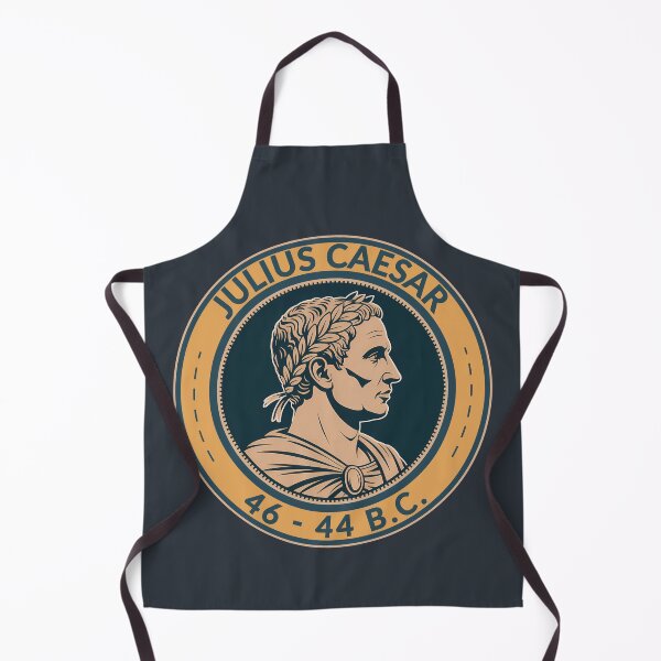 Item preview, Julius Caesar Roman Empire Illustration Badge designed and sold by KrisSidDesigns.