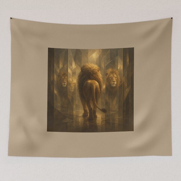 Item preview,  Reflections of the King (Lion) designed and sold by GeoWild Designs.
