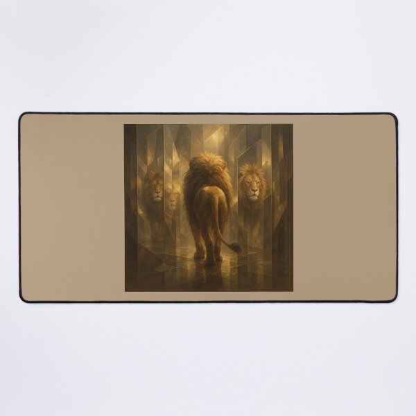 Item preview, Reflections of the King (Lion) designed and sold by GeoWild Designs.