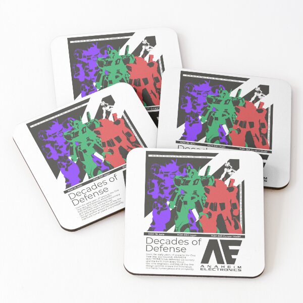 Item preview, Gundam Anaheim Electronics Decades of Defense Retro Advertisement designed and sold by 1PrairieOutpost.