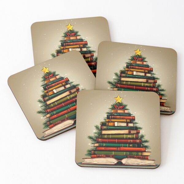 Item preview, A Bookish Christmas Tree for Bookworms. designed and sold by Zofia Sosnecka.