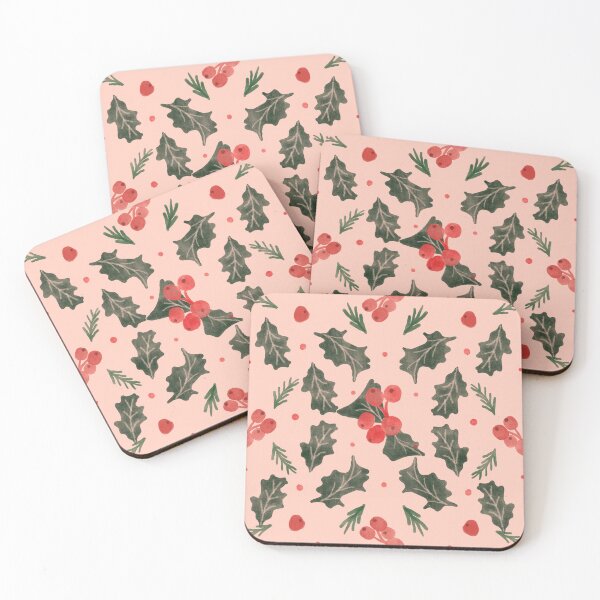 Item preview, Hand drawn Digital Watercolor Cute Christmas Pattern designed and sold by NAYANA S KUMAR.