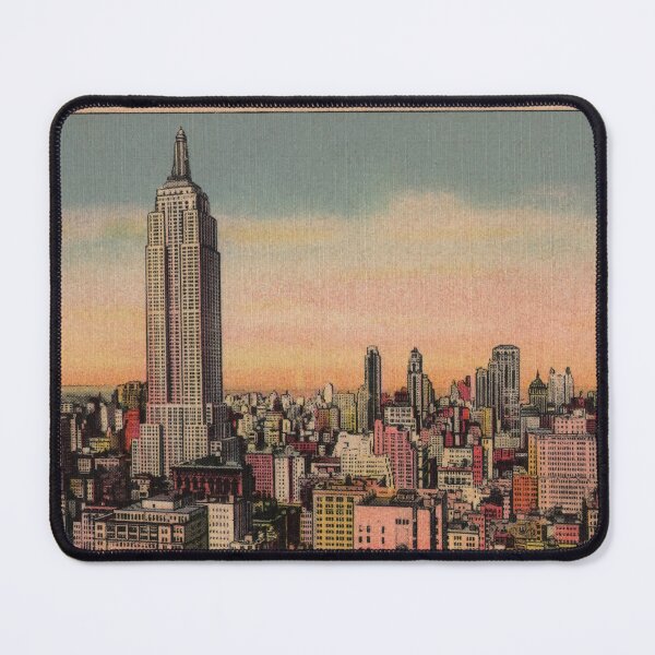 Item preview, Empire State Building Towering Over Midtown Skyscrapers — Vintage New York City Postcard designed and sold by Síle-Áine’s Paper Craic.