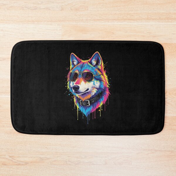 Item preview, Neon Alpha – Cool Wolf Art  designed and sold by Whisky1111.
