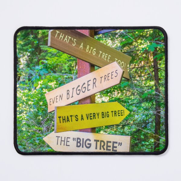 Item preview, Giant Redwood Sign designed and sold by Imbeccable Images.