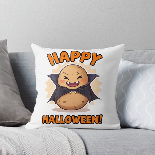 Item preview, Cute Vampire Potato – Funny Spooky Halloween Art designed and sold by snoezelstudio.