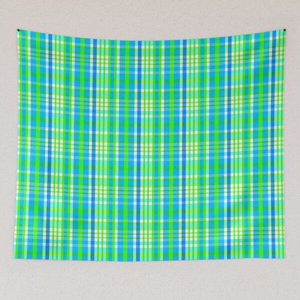 Item preview, Pop Daisy Plaid Seamless Repeat designed and sold by Sharon Schwalbe.