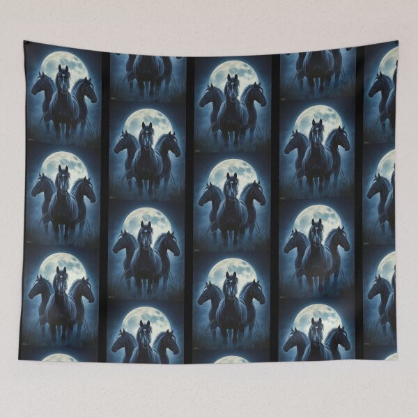 Item preview, Three Horse Moon designed and sold by Tom-Apex-Art.