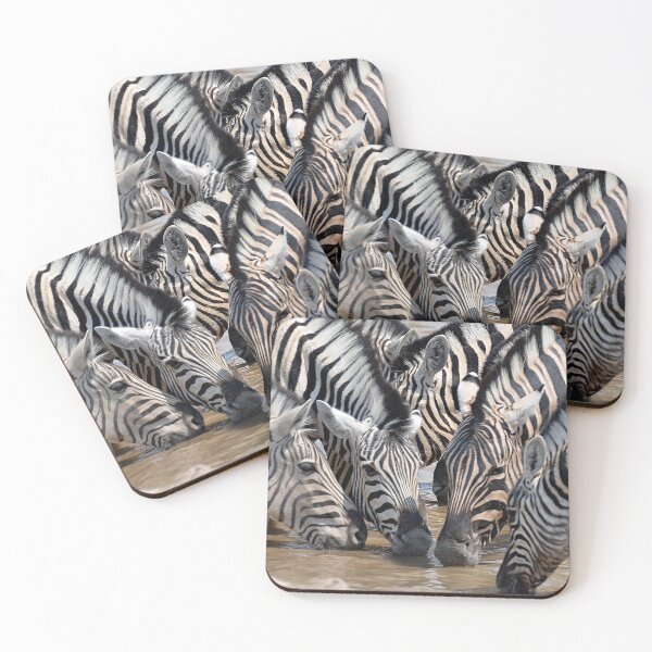 Item preview, Circle of Stripes — A Quiet Pact at the Waterhole designed and sold by DavideAntoniani.
