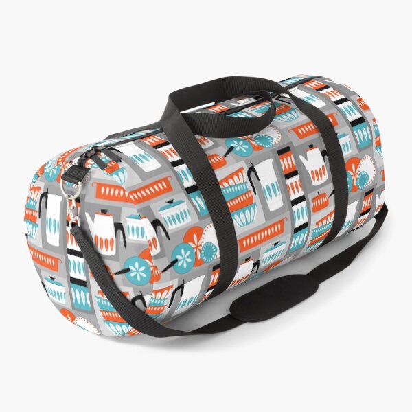 Item preview, Cathrineholm Kitchen Enamelware - Orange-Red and Aqua Blue designed and sold by Elsy's Art.